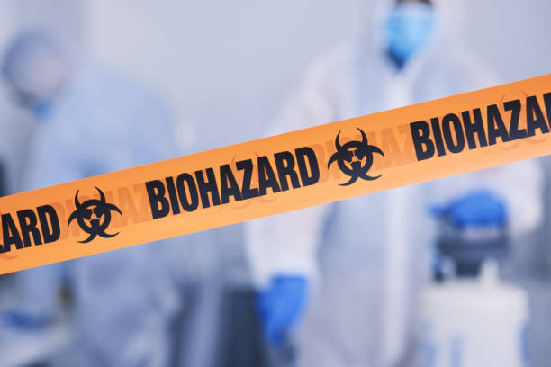 Professional Biohazard technician working in Warren, NJ